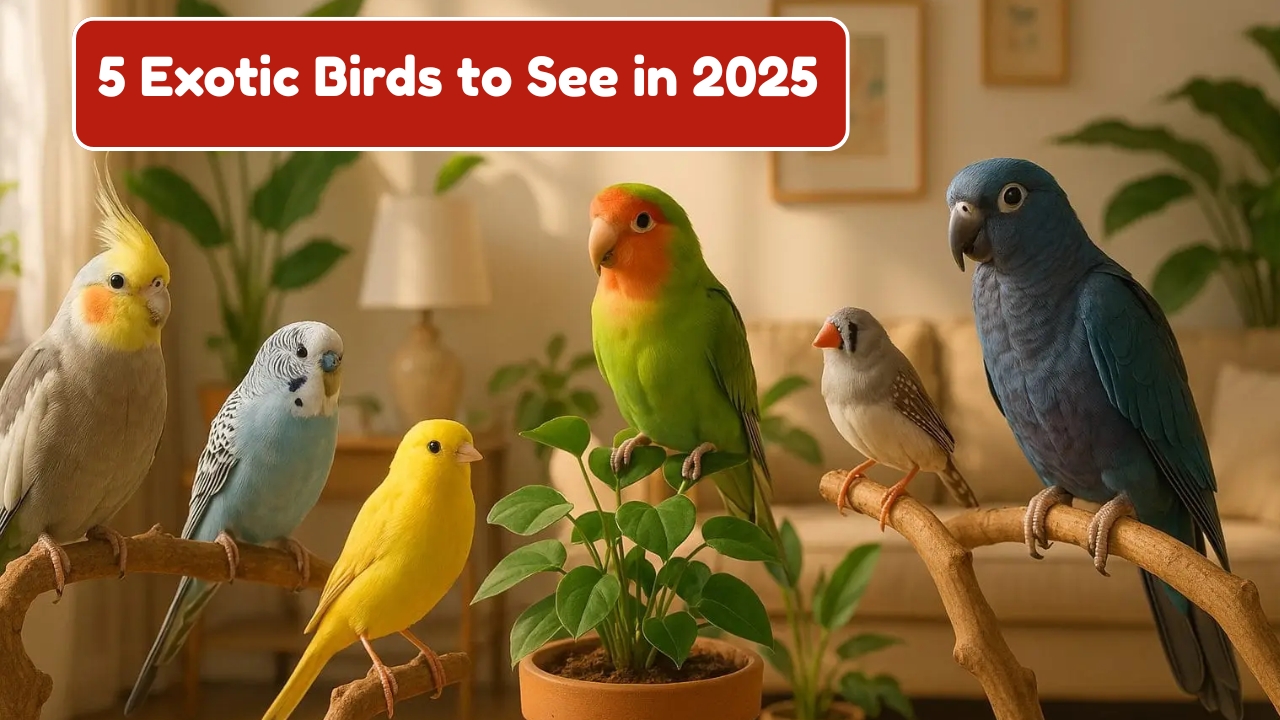 5 Exoctic Birds 2025