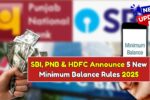 Minimum Balance Rules October 2025