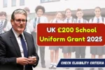 School Uniform Grant 2025